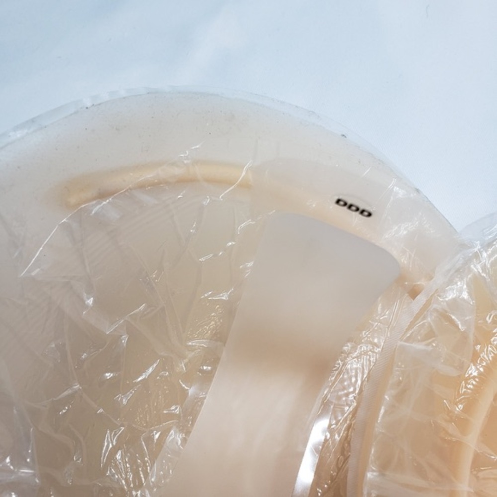 Silicone Sticky Bra Cups Underwire New Size DDD